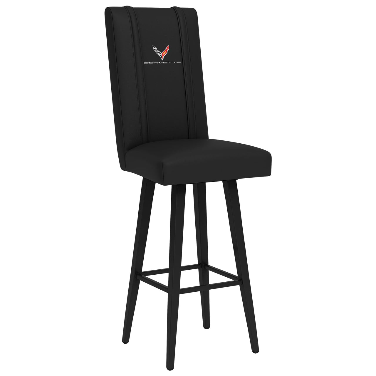 Swivel Bar Stool 2000 with C8 Corvette Logo