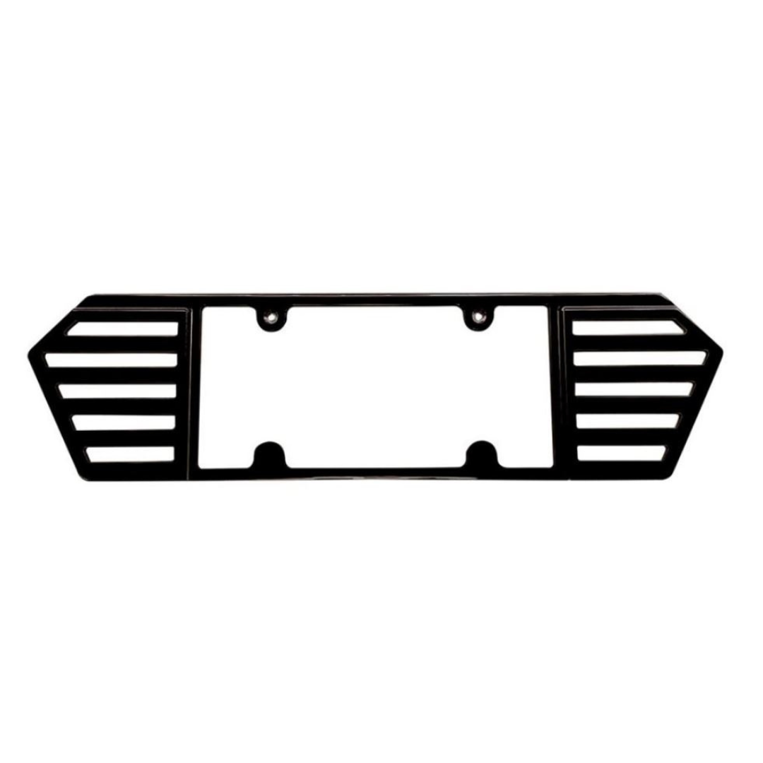 2020-2026 Corvette Billet Machined Stingray License Plate Frame - Black - CA