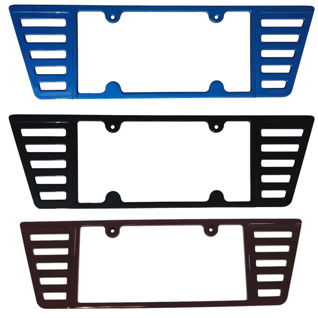 2014-2019 Corvette Custom Painted Billet License Plate Frame - CA