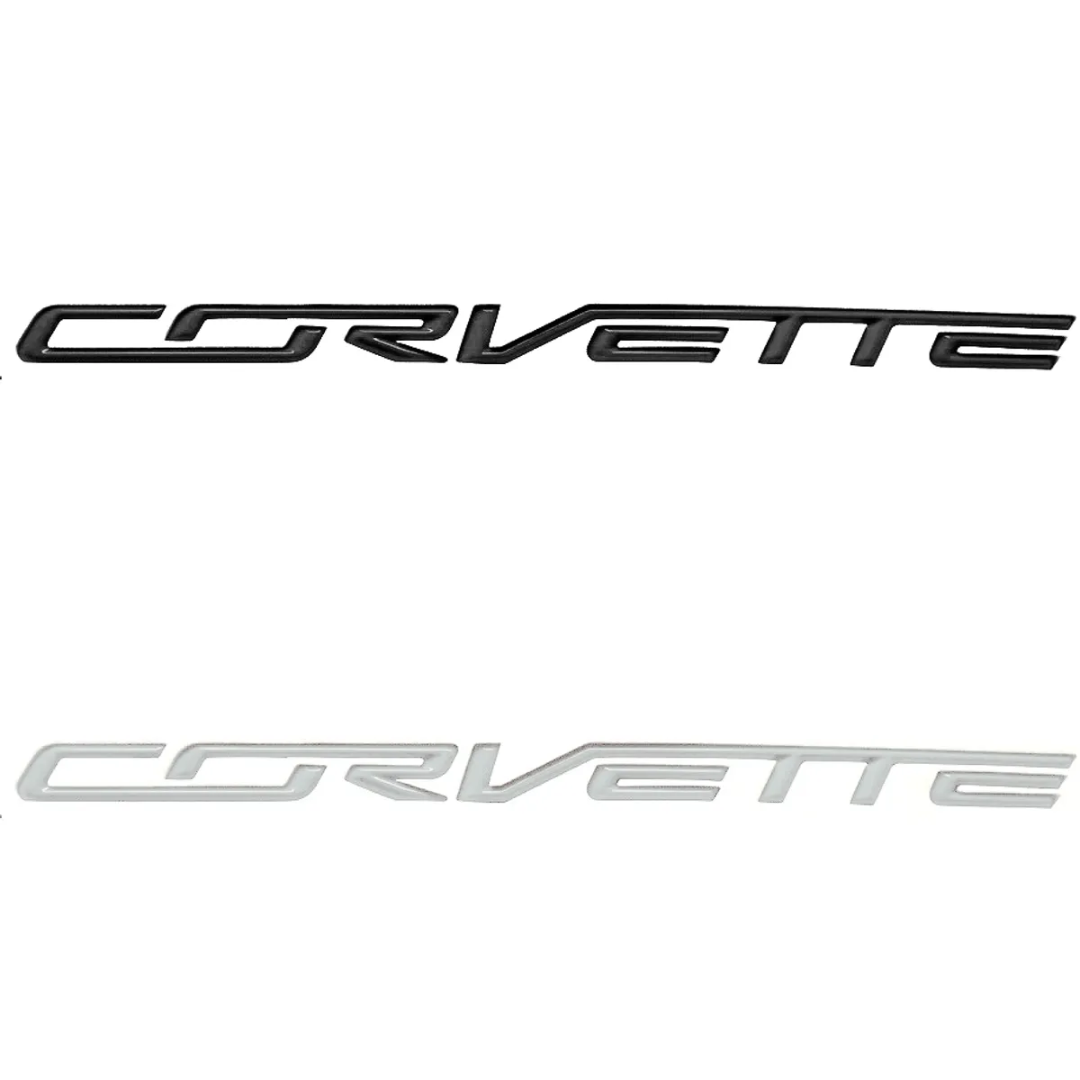 2014-2019 Corvette Custom Painted Rear Bumper Lettering - CA