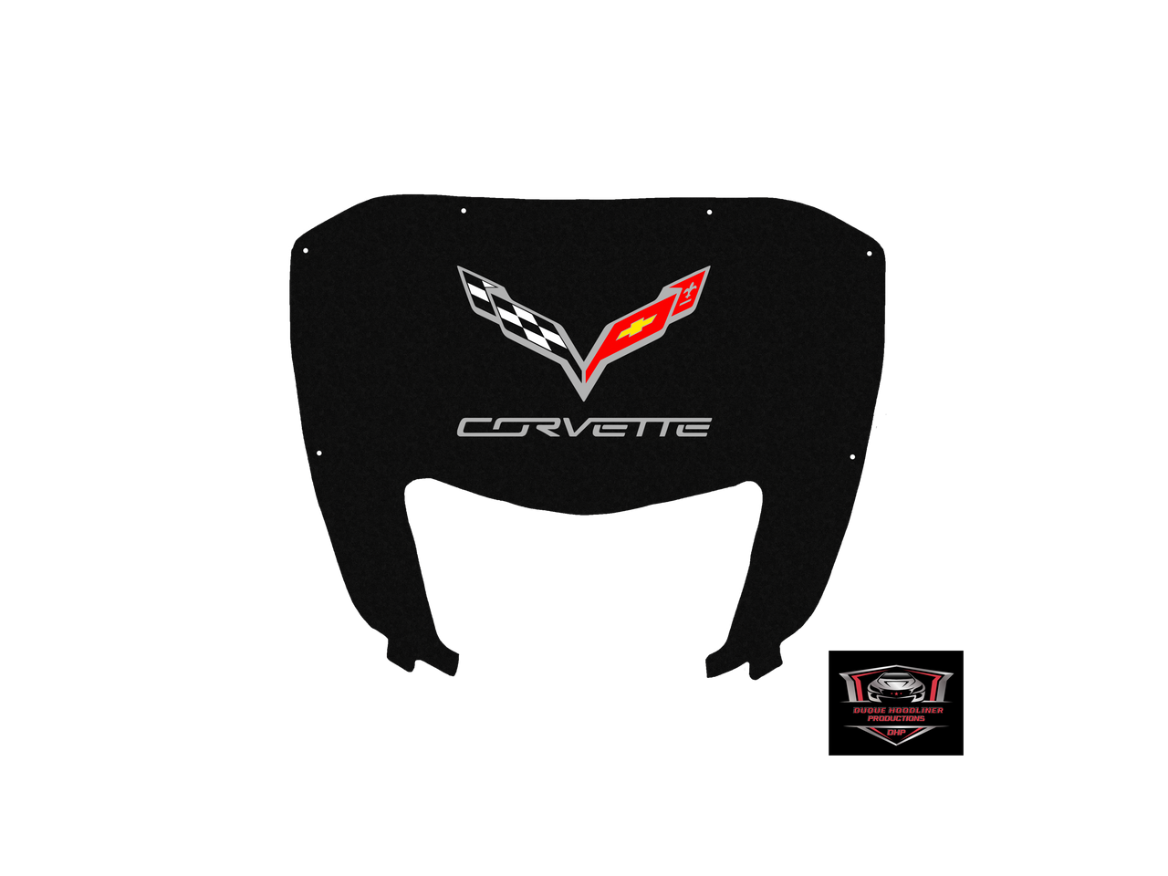 2014-2019 C7 Corvette Z06 Logo Hoodliner