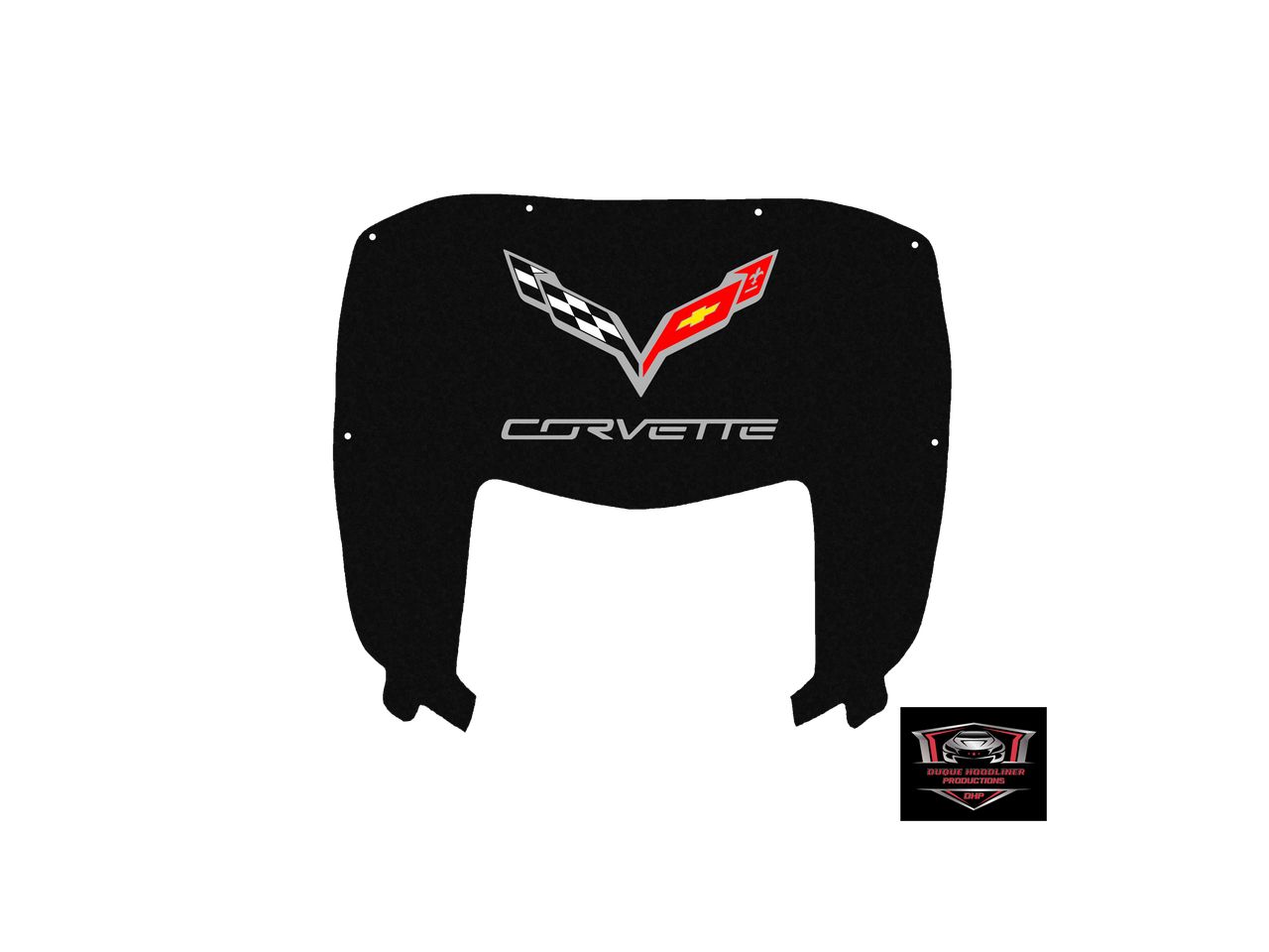2014-2019 C7 Corvette Logo Hoodliner