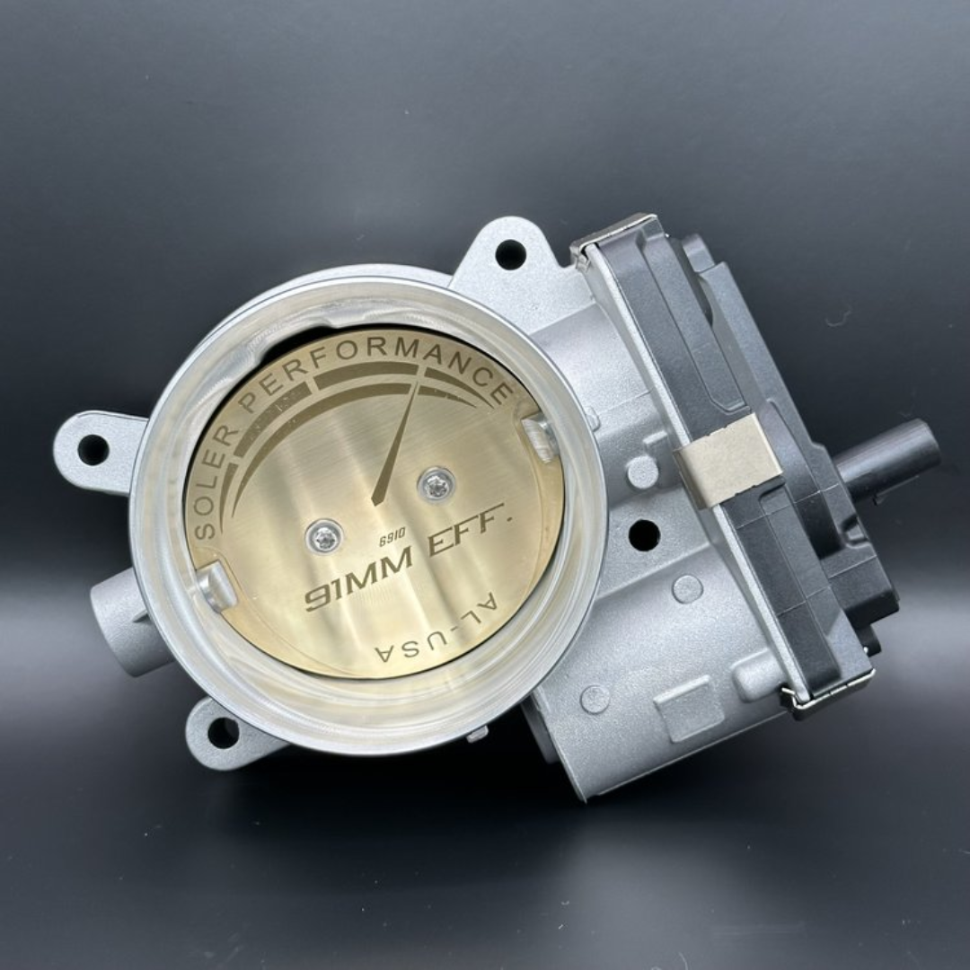 2014-2025 C7 & C8 Soler Performance Throttle Body 91 MM EFF (LT1 / LT2 / LT4)