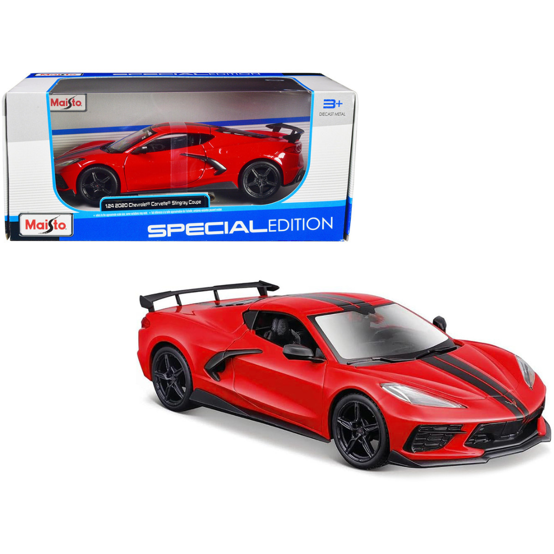 2020 Chevrolet Corvette Stingray Coupe "Special Edition" Series 1/24 Diecast Model Car