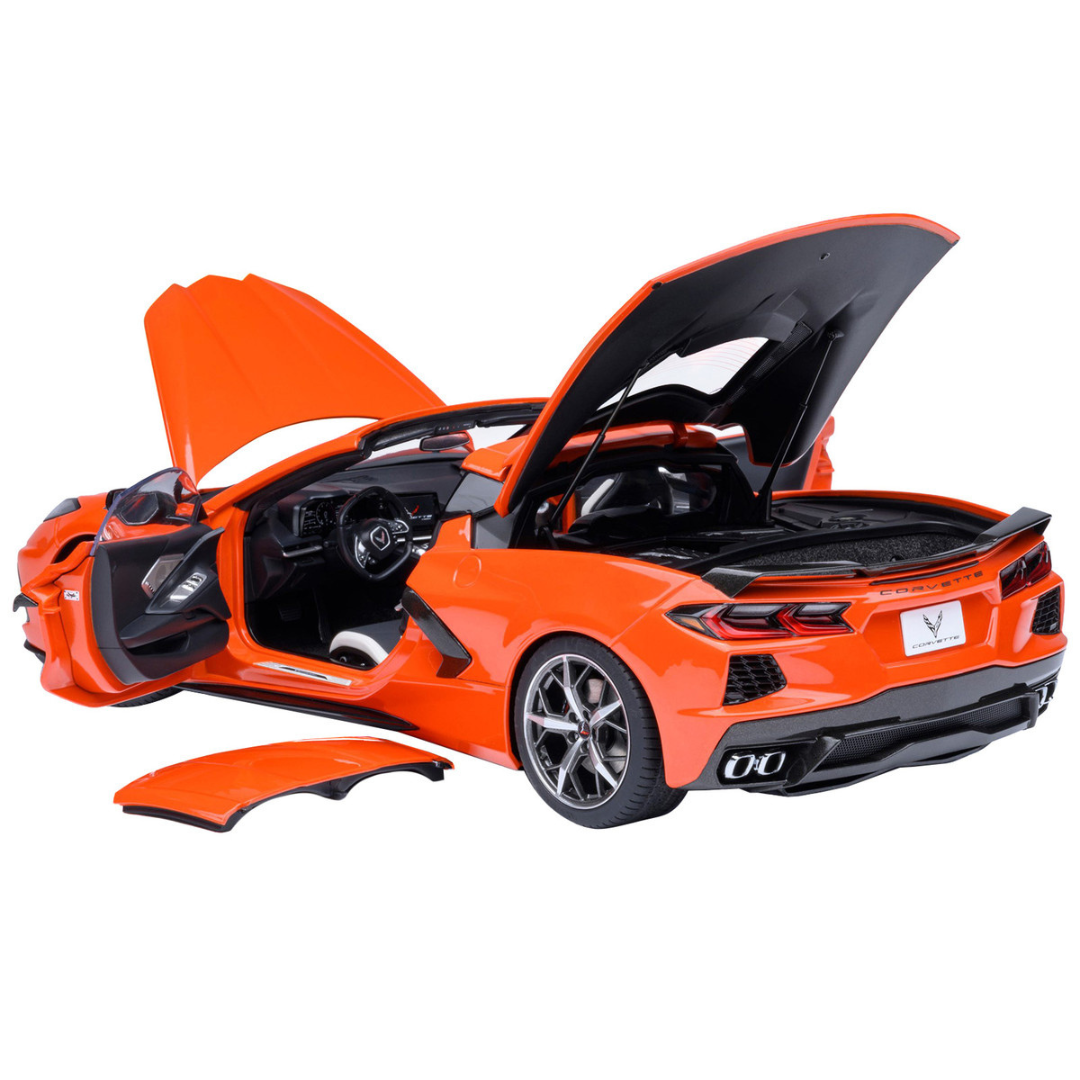 2020 Chevrolet Corvette C8 Stingray Sebring Orange 1/18 Model Car