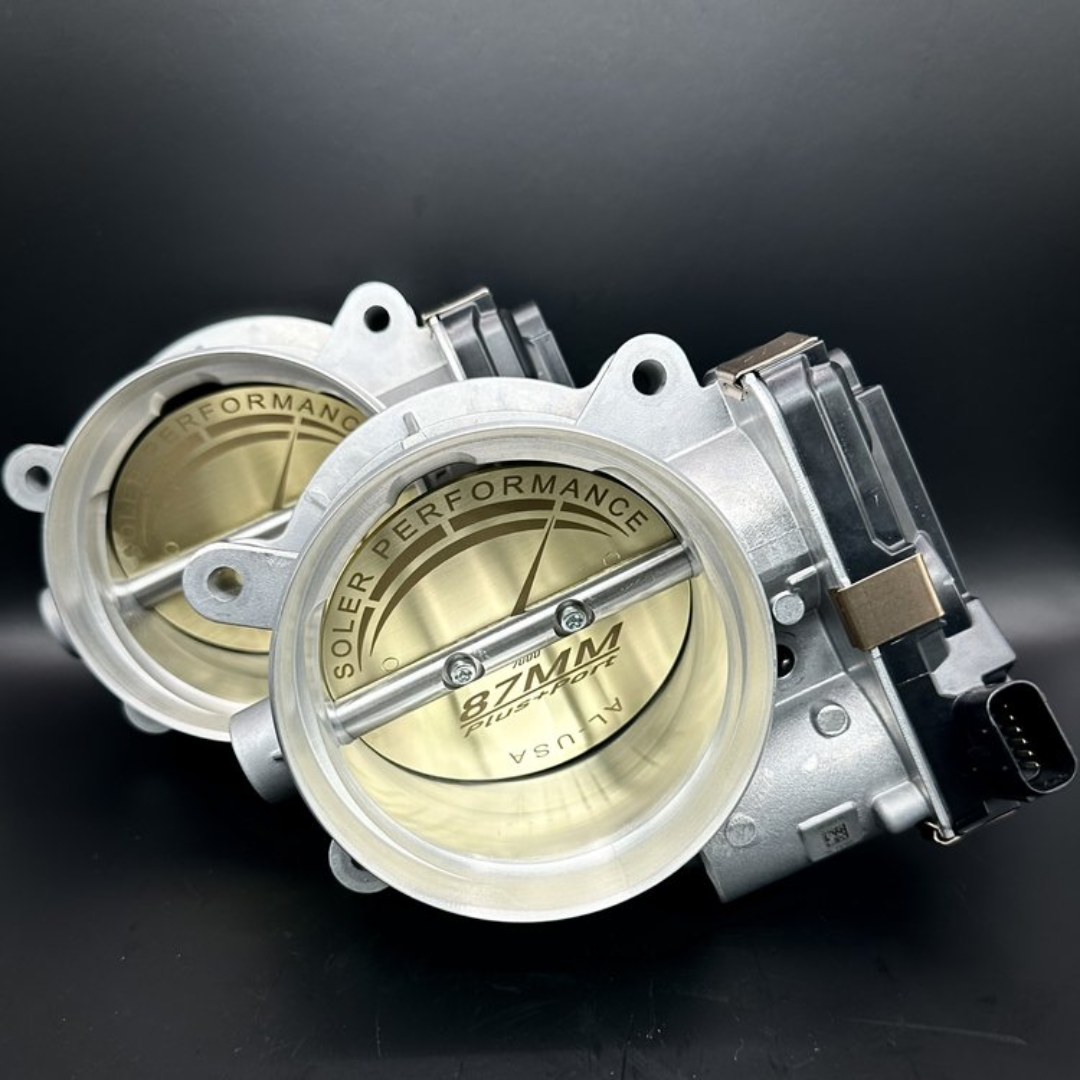 2023-2025 C8 Z06 Soler Performance Throttle Body 87+ MM (Plus + Port) LT6 Set of 2