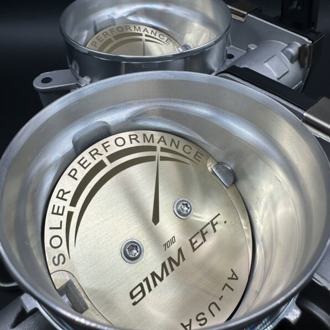 2023-2025 C8 Z06 Soler Performance Throttle Body 91MM EFF LT6 Set of 2