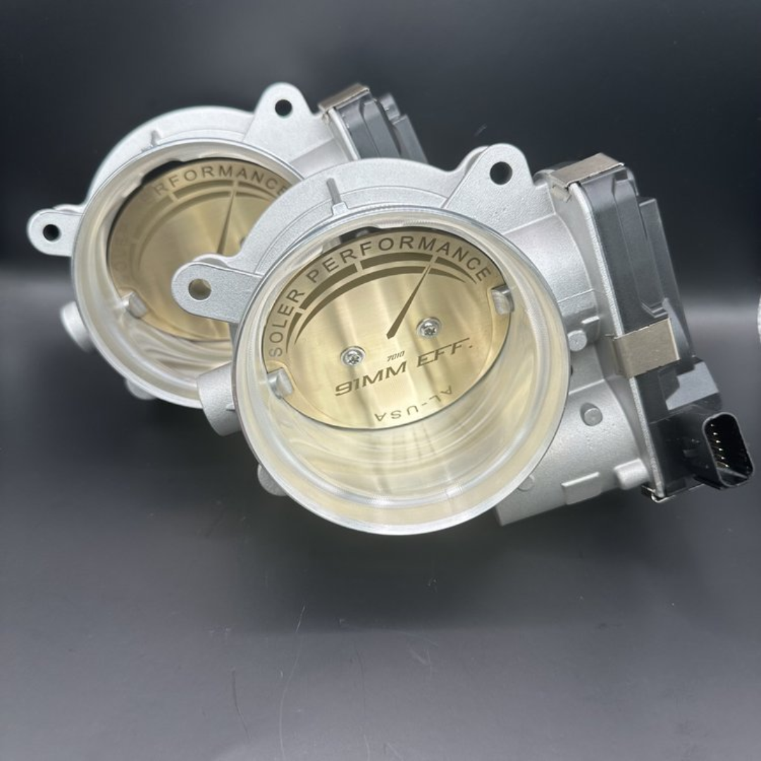2023-2025 C8 Z06 Soler Performance Throttle Body 91MM EFF LT6 Set of 2