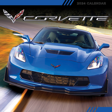 2024 Corvette 12 Month Wall Calendar
