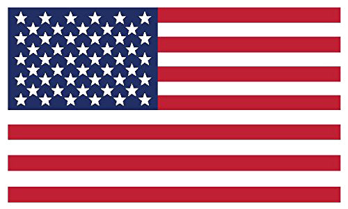 1953-2025 Corvette American Flag Vinyl Decal - Sticks on Inside of Window - CA-204652-Corvette-Store-Online