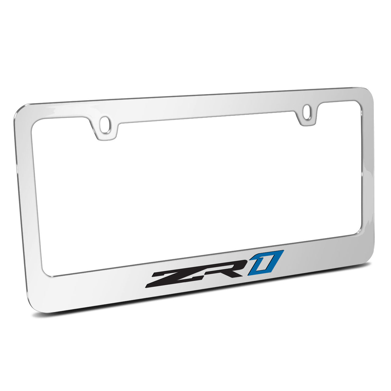 2014-2019 Corvette License Plate Frames W/ZR1 Logo - CA