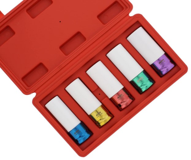 Corvette 1/2in Wheel Nut Protector Socket Set - CA