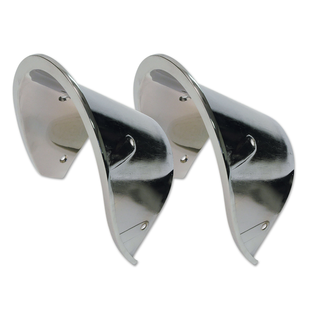 1968-1969 Corvette Exhaust Bezels - CA