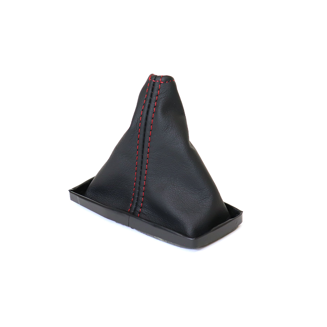 C3 Leather Shift Boot - Black W/Red Stitching-215024-Corvette-Store-Online
