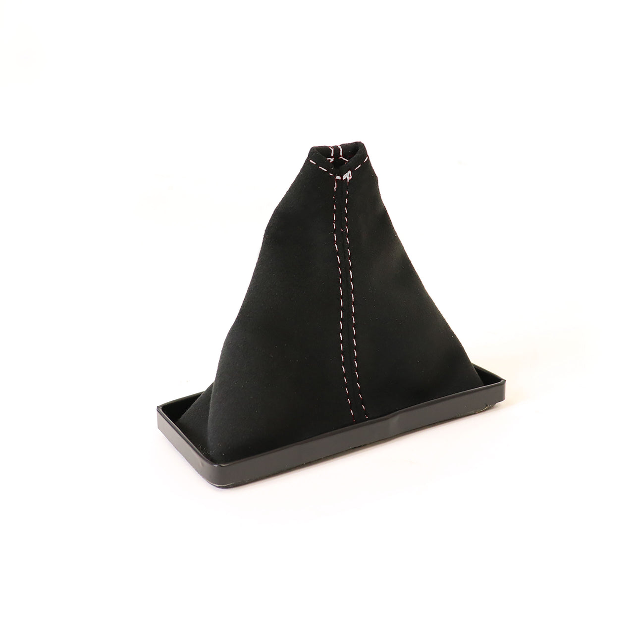 C3 Suede Shift Boot - Black W/White Stitching-215030-Corvette-Store-Online