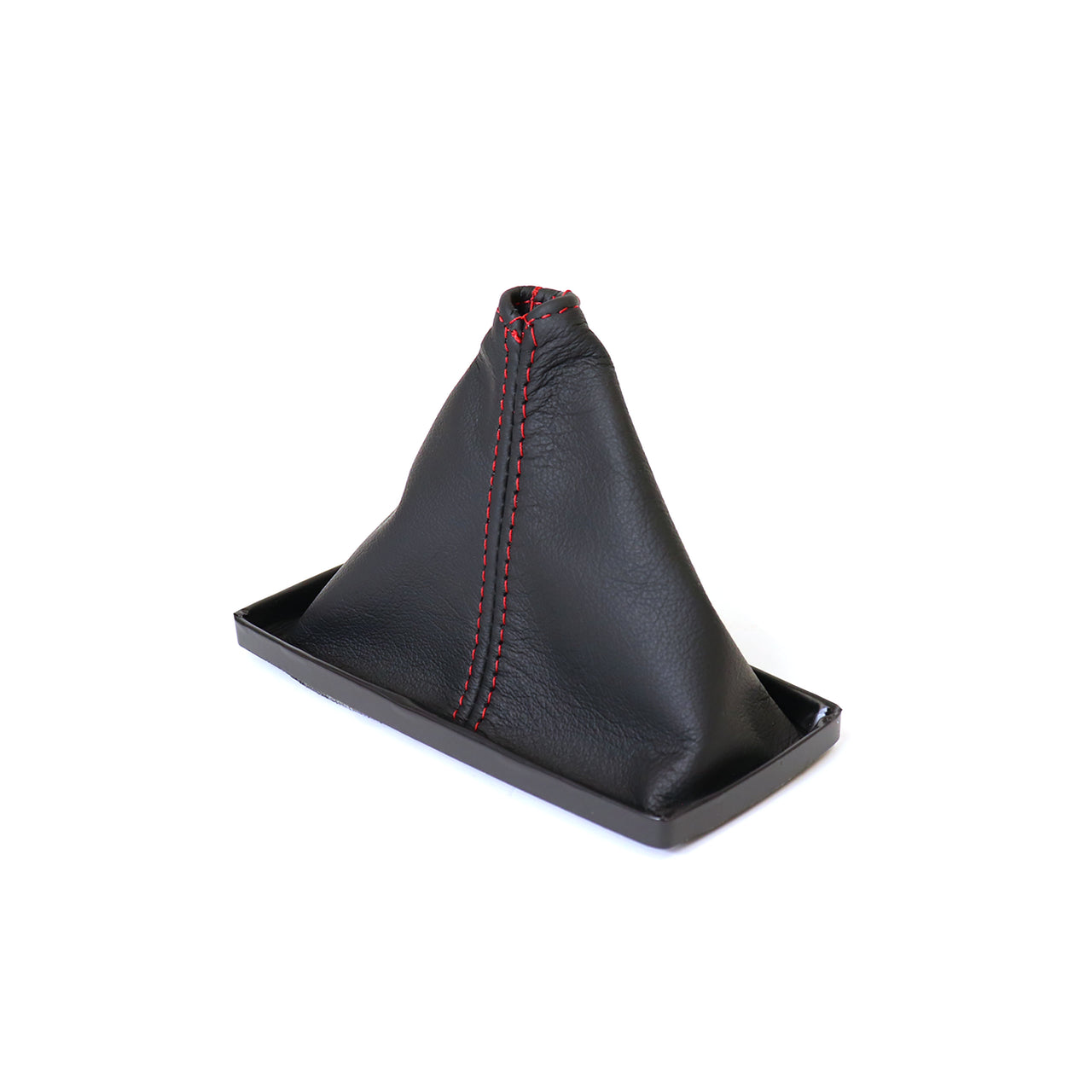 C3 Leather Shift Boot - Black W/Red Stitching-215034-Corvette-Store-Online