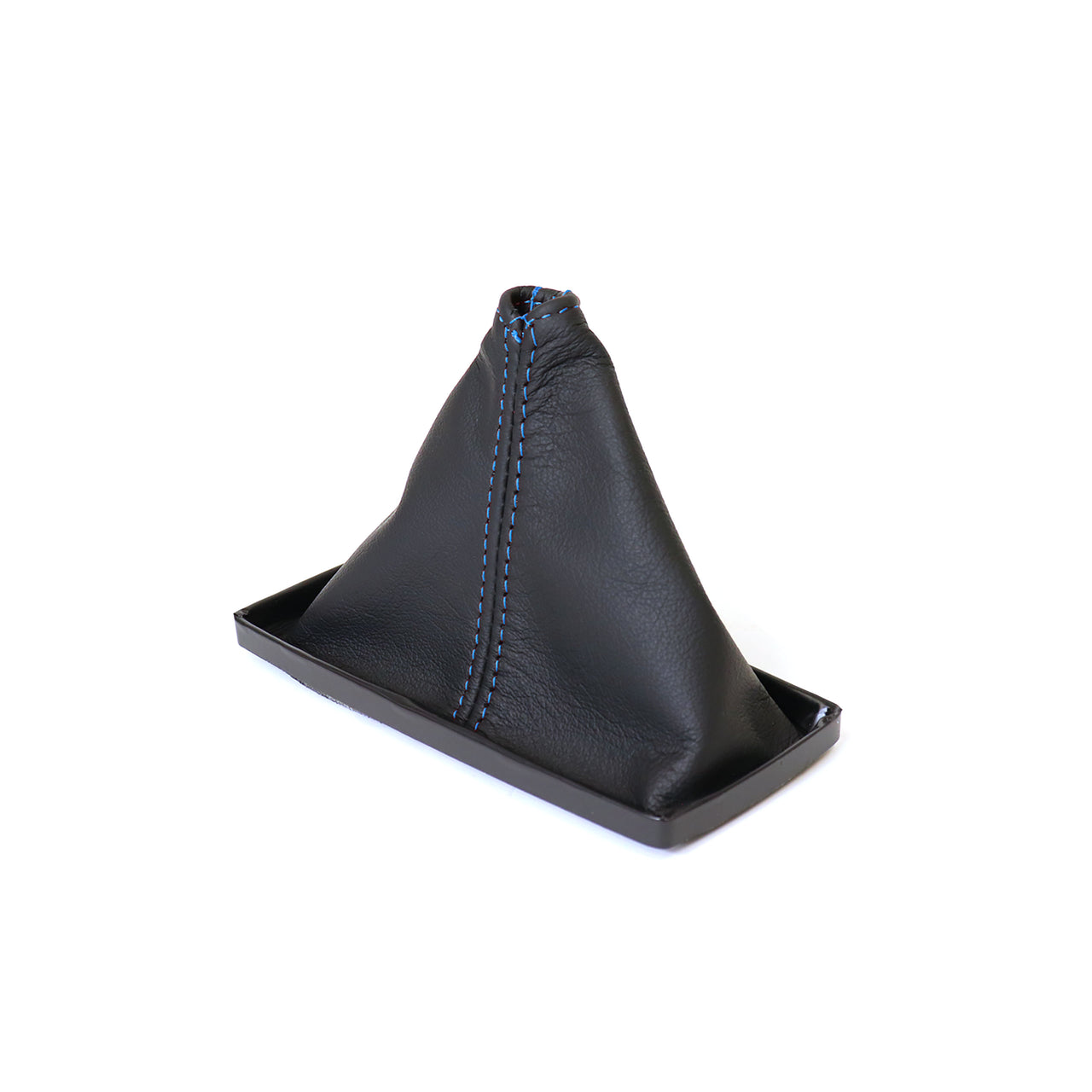 C3 Leather Shift Boot - Black W/Blue Stitching-215037-Corvette-Store-Online