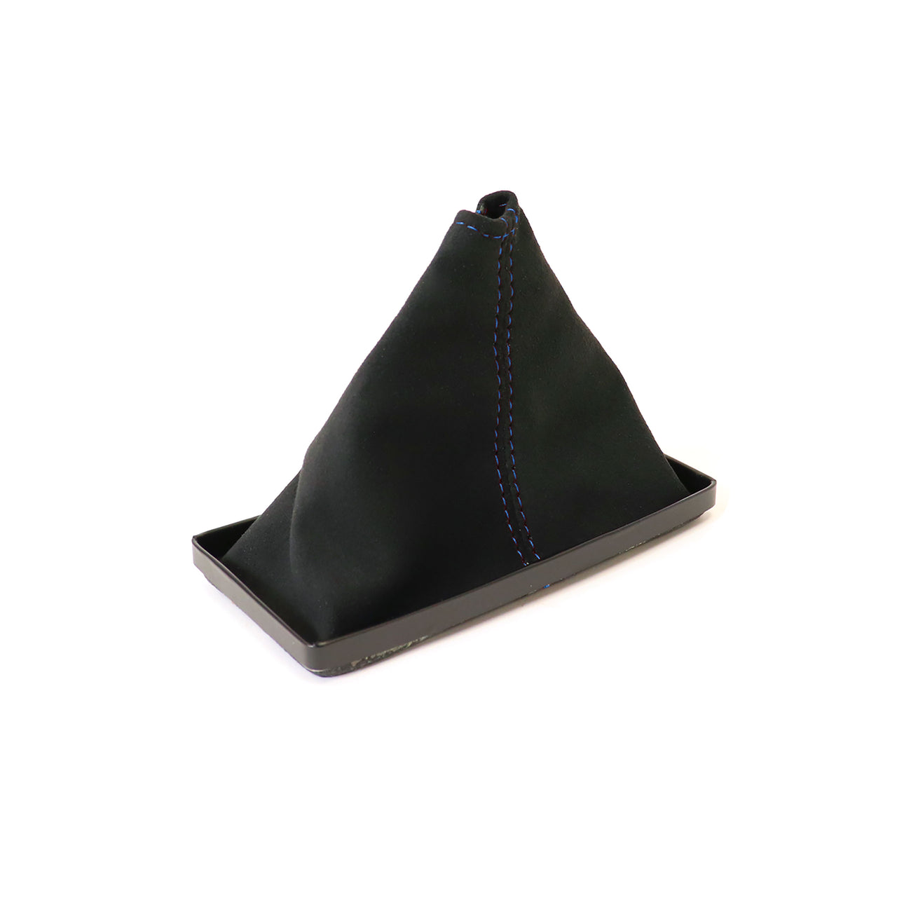 C3 Suede Shift Boot - Black W/Blue Stitching-215042-Corvette-Store-Online