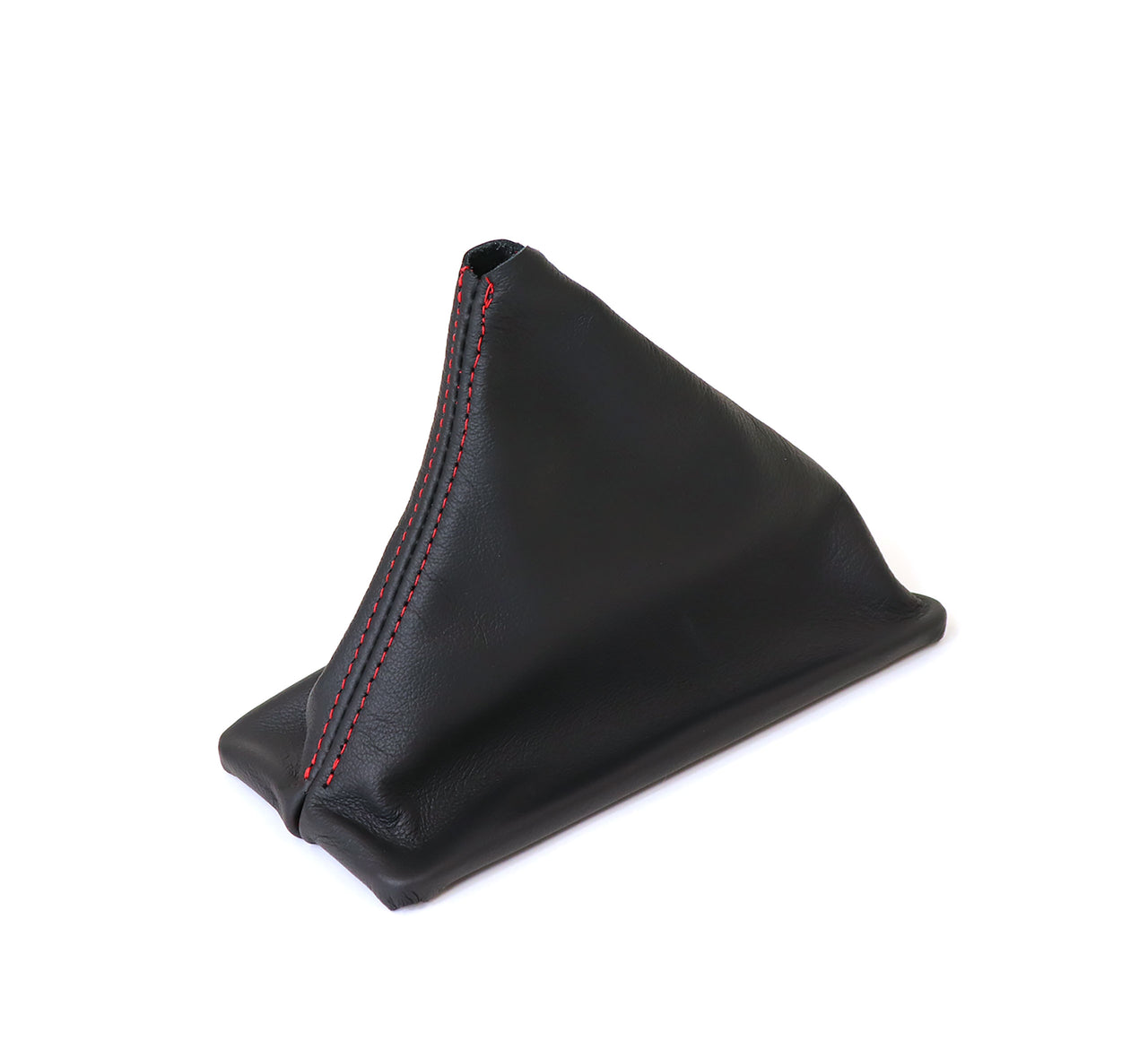 C3 Leather Shift Boot - Black W/Red Stitching - Manual W/Electronic Overdrive-215044-Corvette-Store-Online