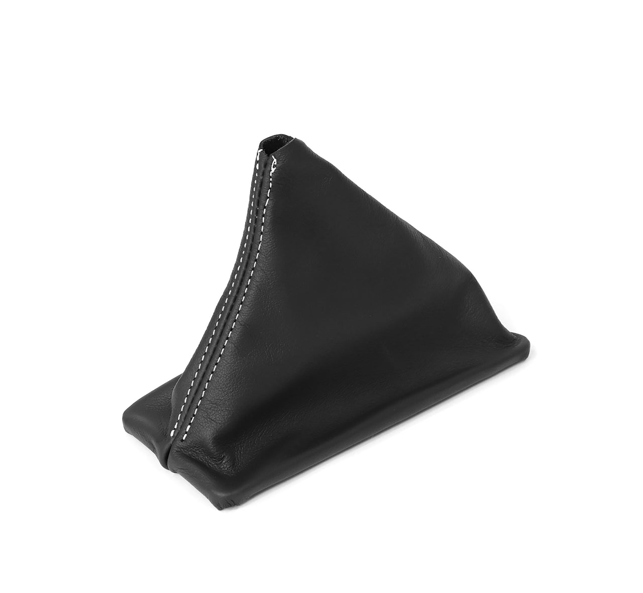 C3 Leather Shift Boot - Black W/White Stitching - Manual W/Electronic Overdrive-215045-Corvette-Store-Online