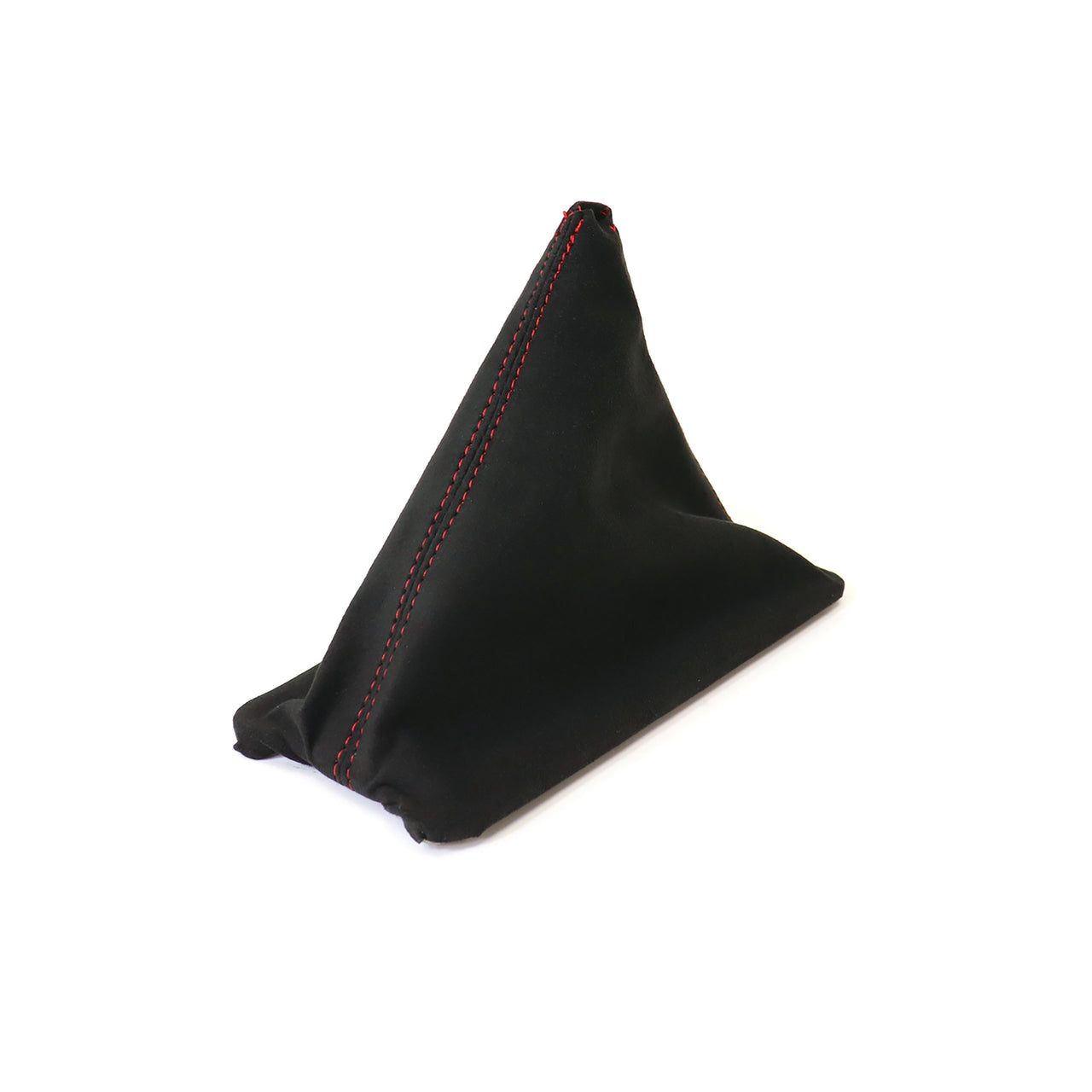 C4 Suede Shift Boot - Black W/Red Stitching - Manual W/Electronic Overdrive-215049-Corvette-Store-Online