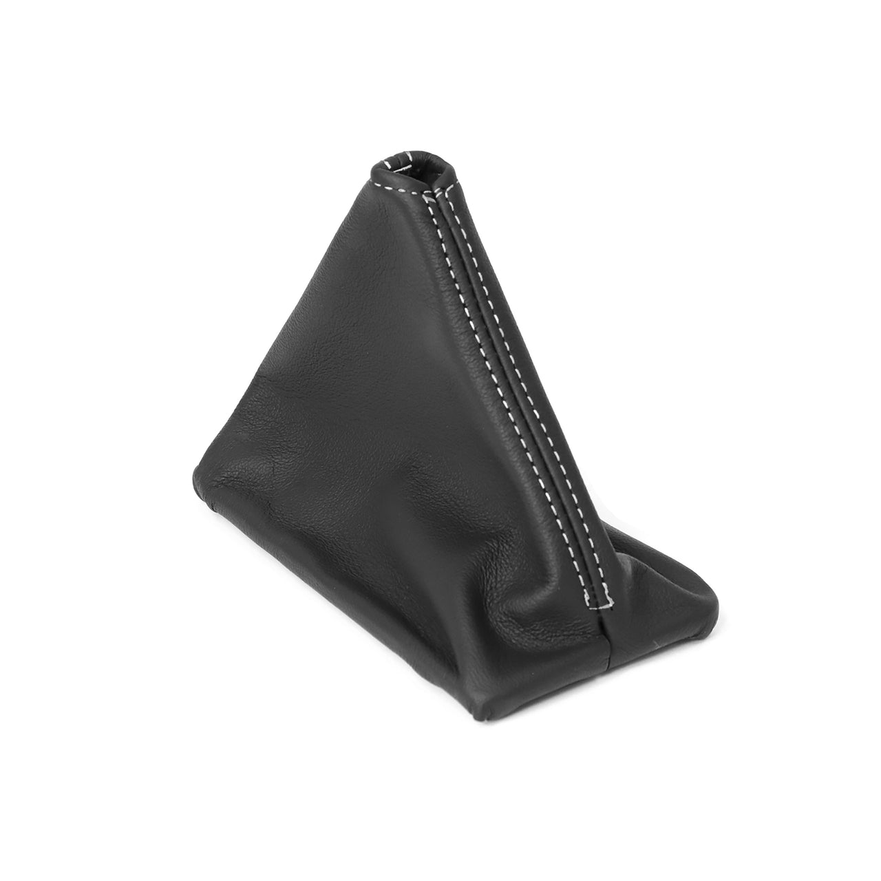 C4 Leather Shift Boot - Black W/White Stitching - Manual Transmission-215055-Corvette-Store-Online