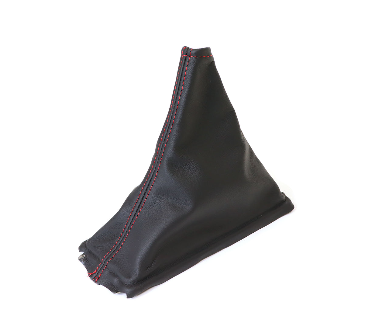 C4 Leather Shift Boot - Black W/Red Stitching - Manual Transmission-215064-Corvette-Store-Online