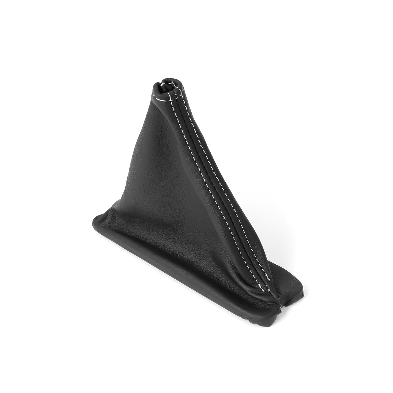 C4 Leather Shift Boot - Black W/White Stitching - Automatic Transmission-215075-Corvette-Store-Online