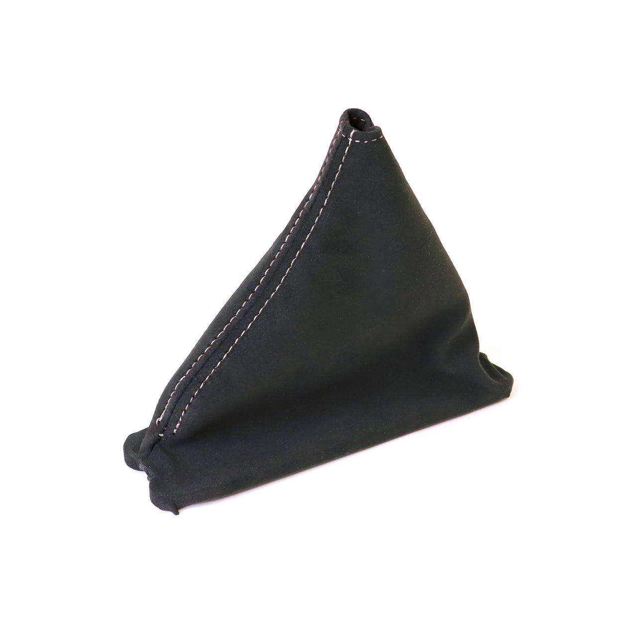 C4 Suede Shift Boot - Black W/White Stitching - Automatic Transmission-215080-Corvette-Store-Online