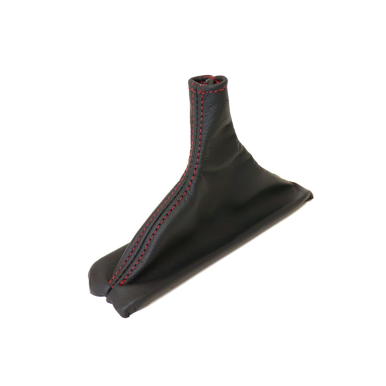 C4 Leather Shift Boot - Black W/Red Stitching - Automatic Transmission-215084-Corvette-Store-Online