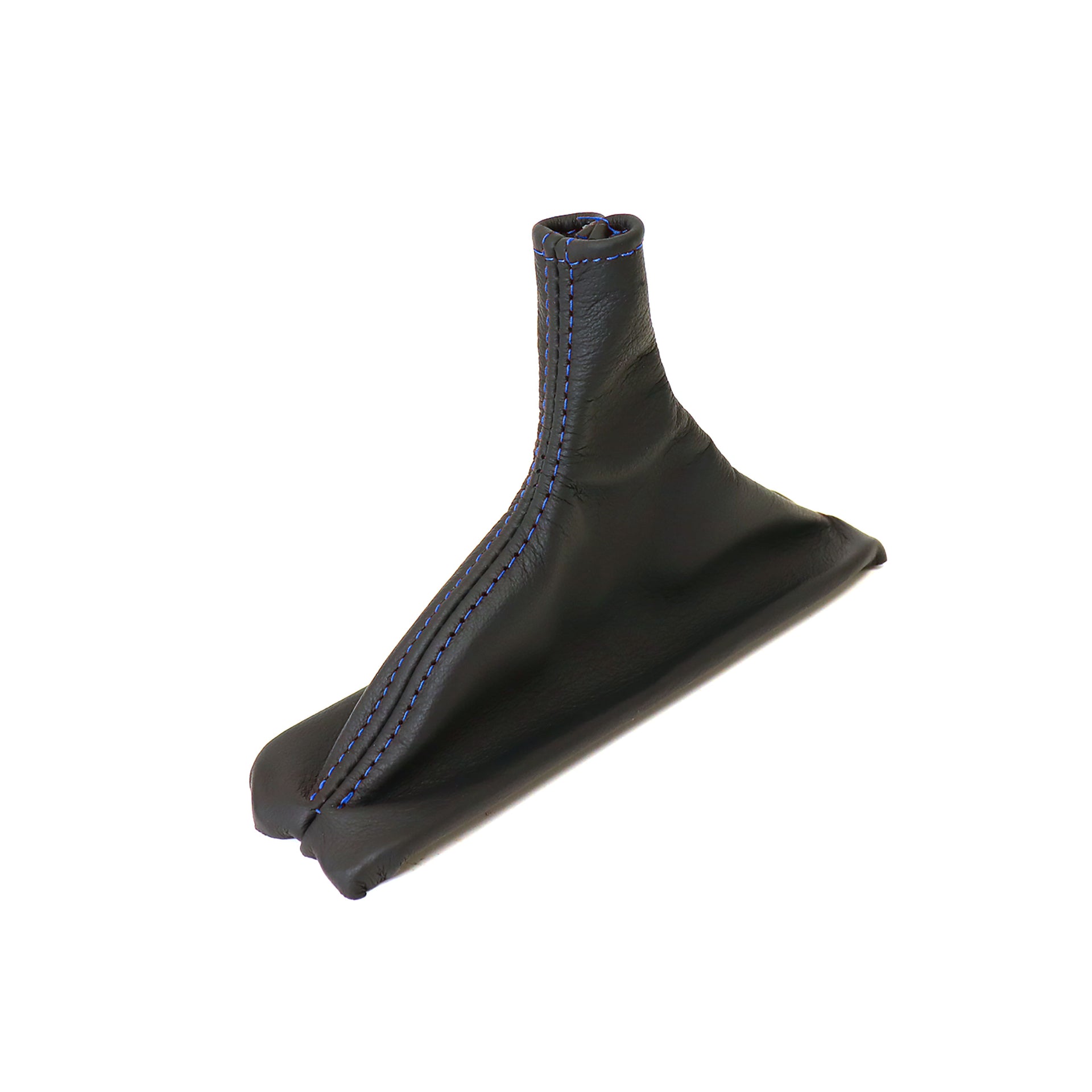 C4 Leather Shift Boot - Black W/Blue Stitching - Automatic Transmission-215087-Corvette-Store-Online