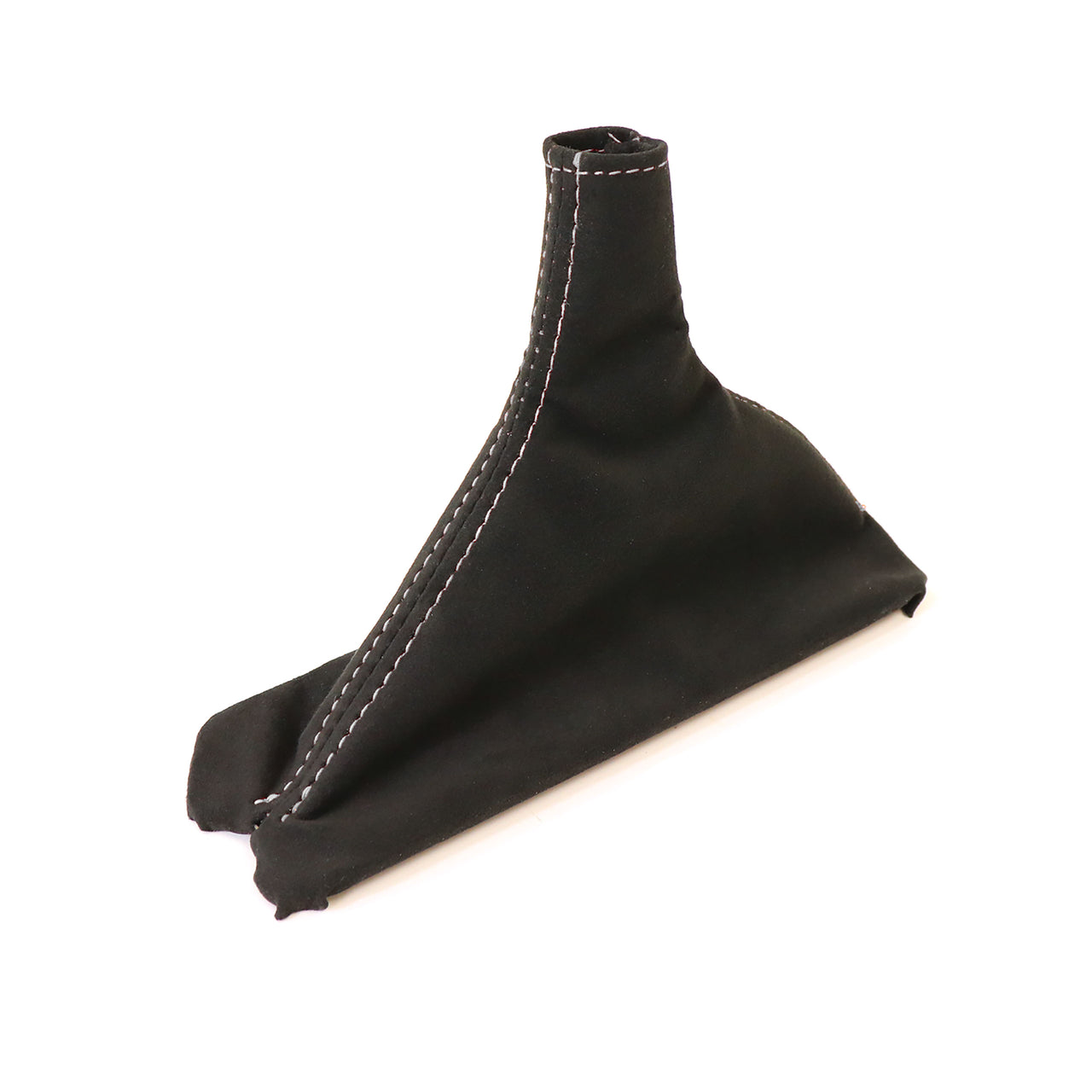 C4 Suede Shift Boot - Black W/White Stitching - Automatic Transmission-215090-Corvette-Store-Online