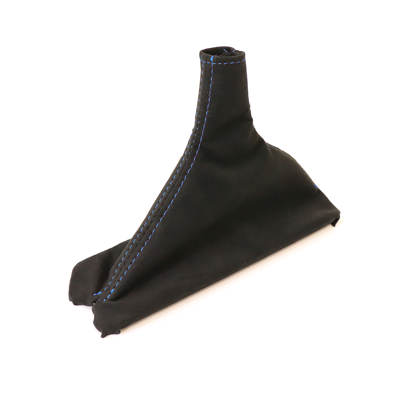 C4 Suede Shift Boot - Black W/Blue Stitching - Automatic Transmission-215092-Corvette-Store-Online
