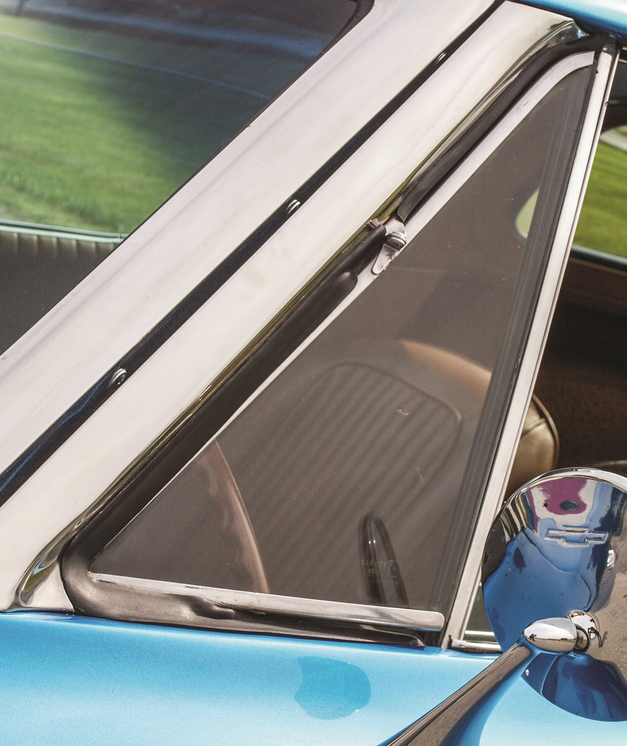Coupe-Door-Glass---Clear,-LH-22220-Corvette-Store-Online