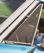 Convertible-Vent-Window-Glass-W/Soft-Ray-Green-Tint,-LH-22226-Corvette-Store-Online