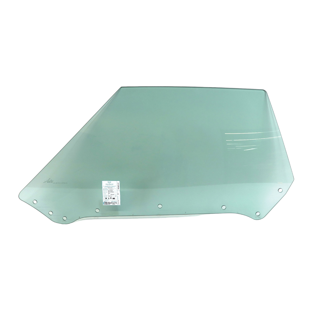 1968-1969 Corvette Convertible Door Glass - Green Tint - Left Hand (Early)
