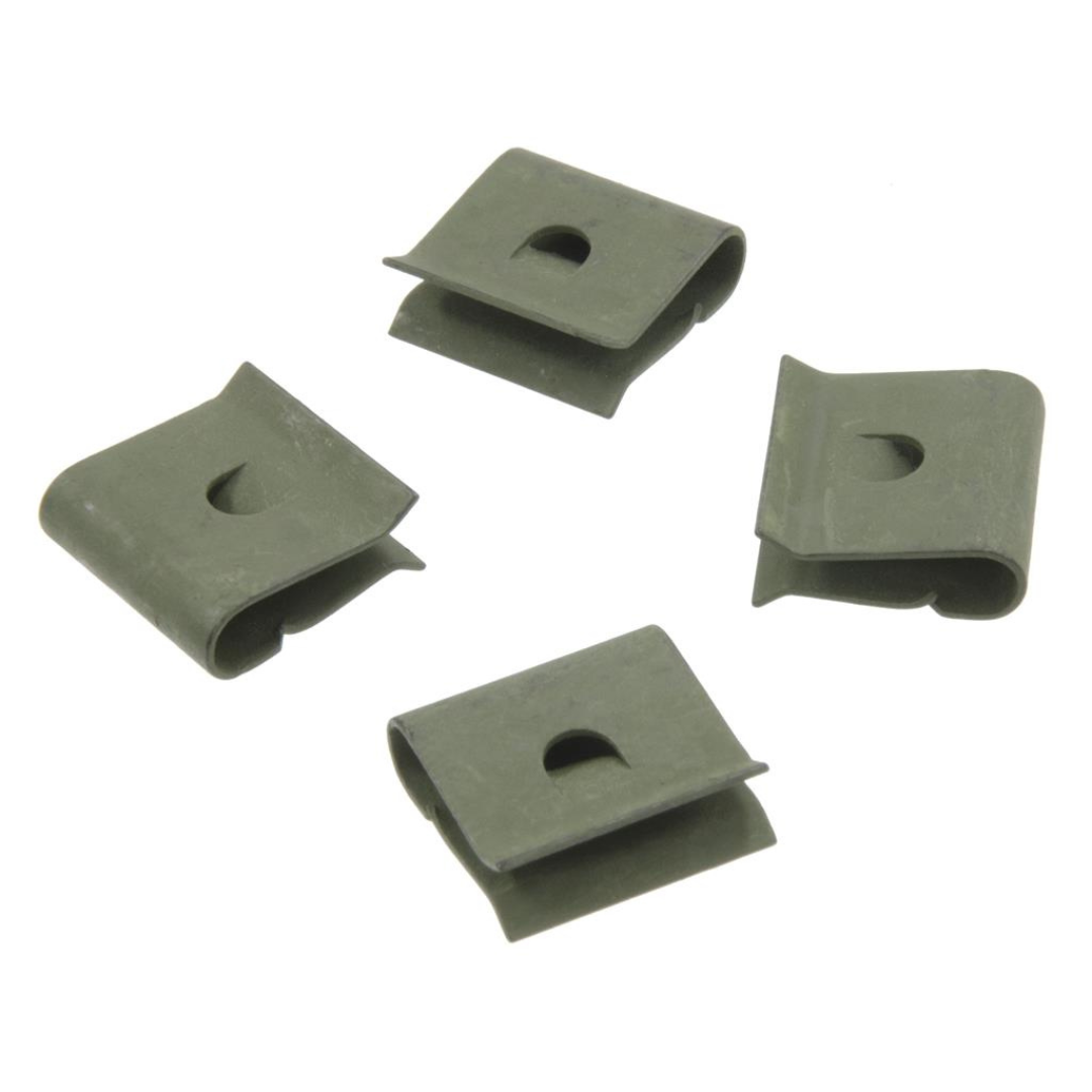 1968-1972 Corvette Fender Top Molding Clips. 2 Pair - CA