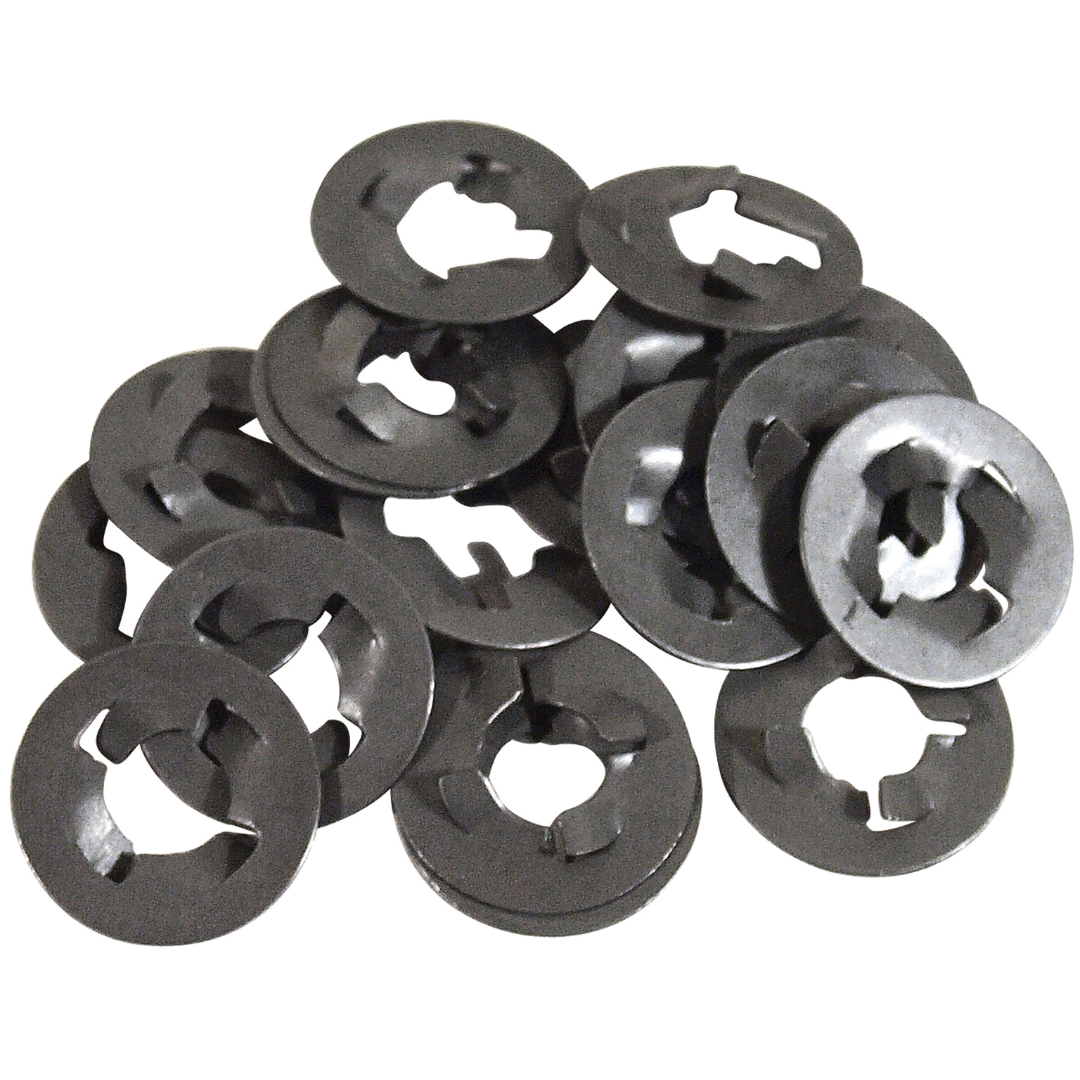 1973-1982 Corvette Bumper Retainer Keeper - Front & Rear 18pc - CA