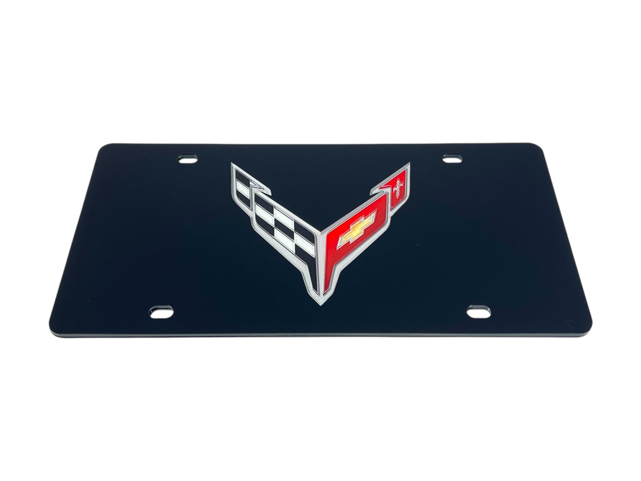 Chevrolet Corvette C8 Acrylic License Plate