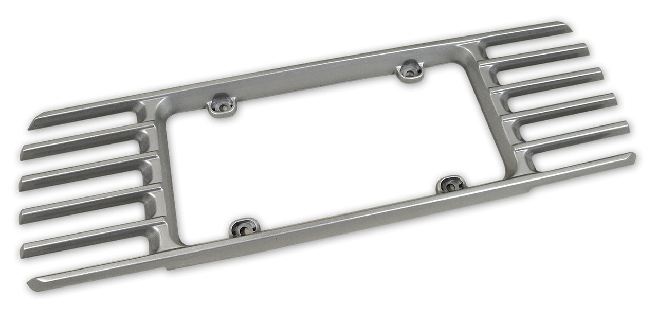 License-Frame-Phantom-Silver-25668-Corvette-Store-Online