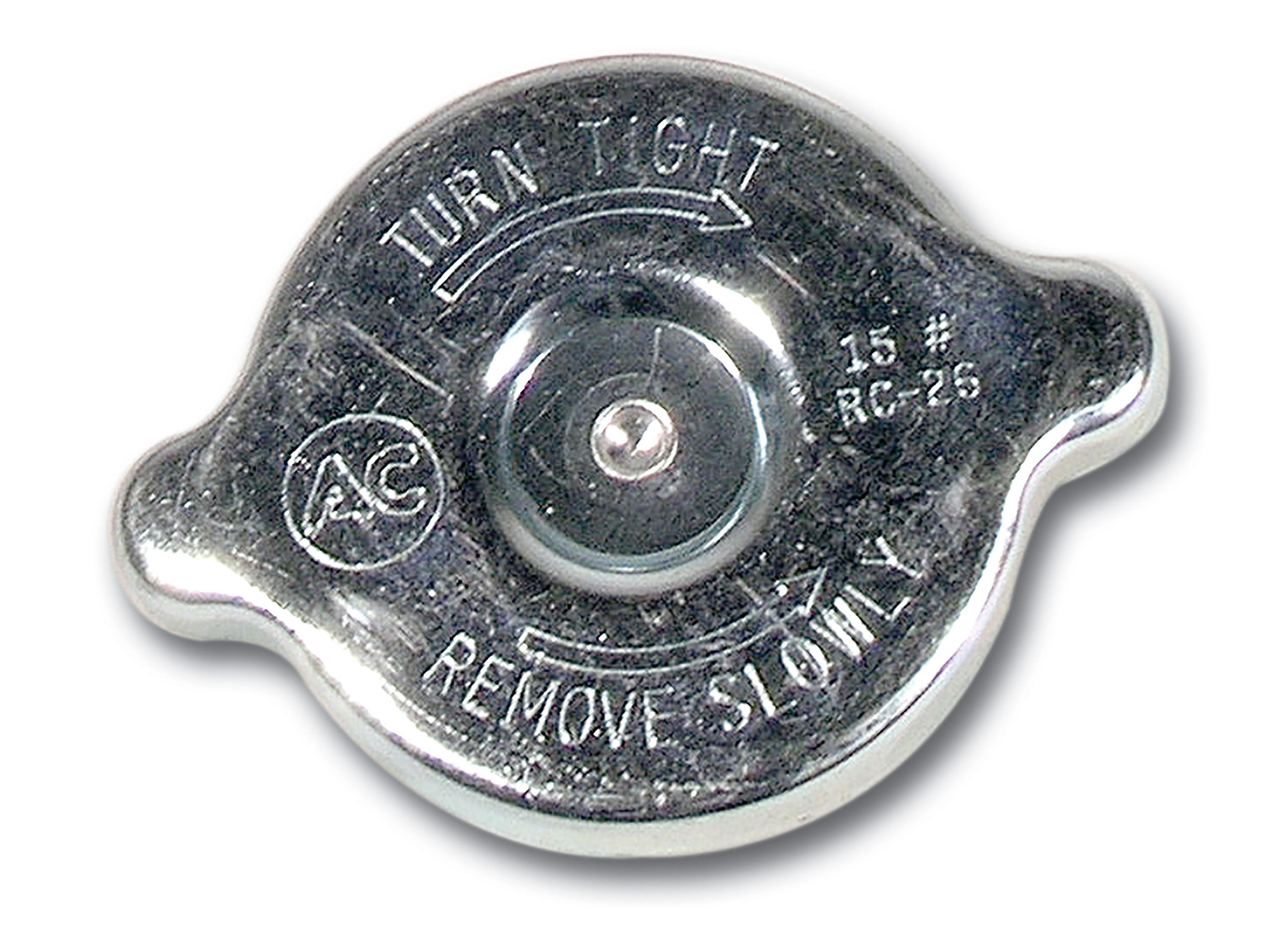 1964-1972 Corvette Radiator Cap AC & 15#, RC-26 | CorvetteStoreOnline