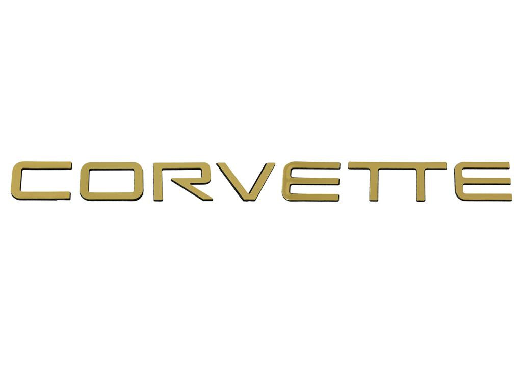 Letter-Set-Rear---Gold-Plated-Plastic-26237-Corvette-Store-Online