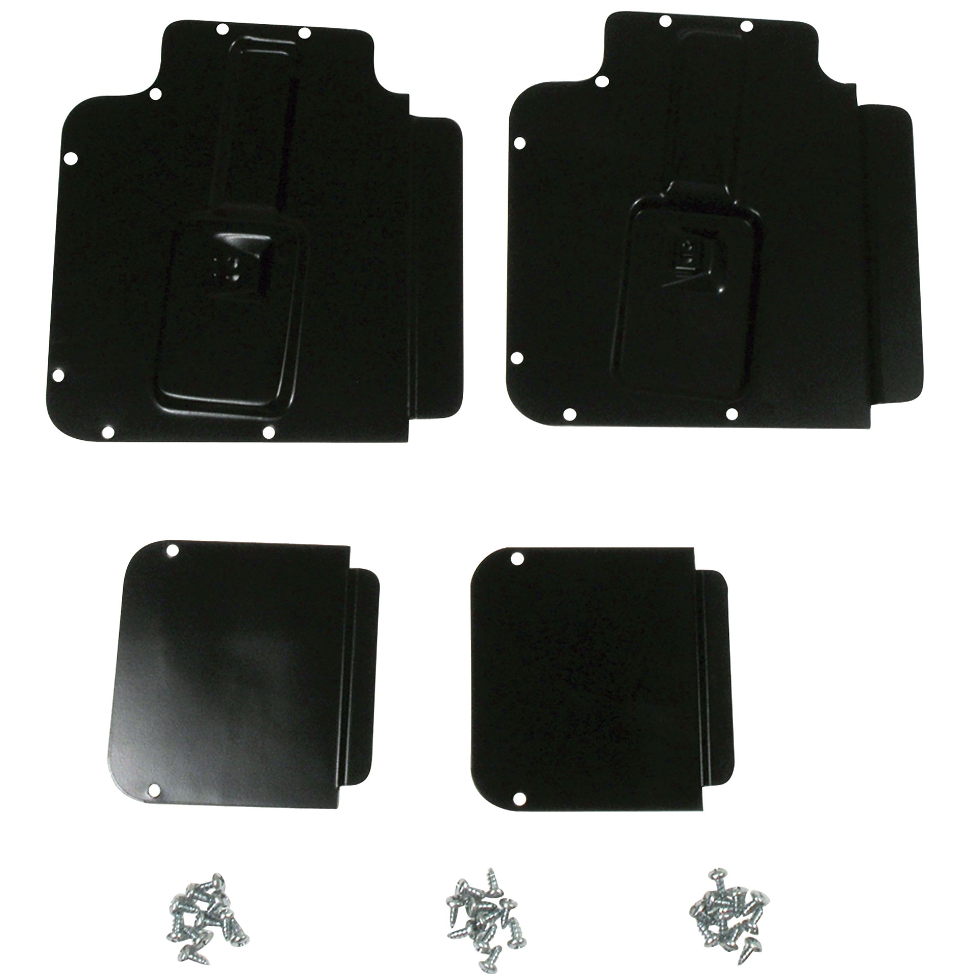 Door-Access-Plate-Set-W/Fasteners-4-Piece-27470-Corvette-Store-Online