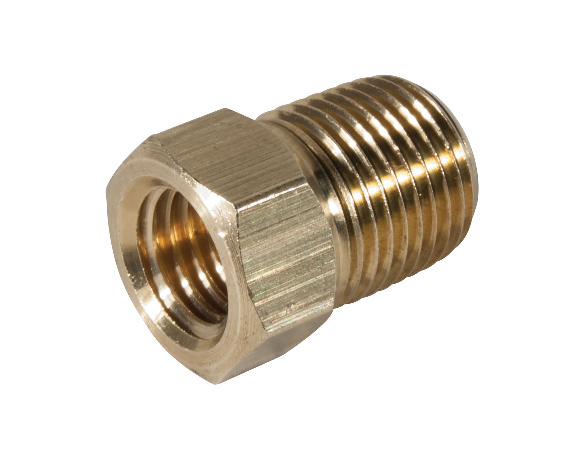 1956-1967 Corvette Oil Line Fitting In Block - Brass - CA-27534-Corvette-Store-Online