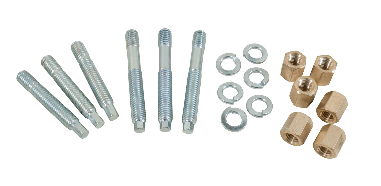 1957-1978 Corvette Exhaust Manifold Studs. W/Nuts 18 Piece - CA-27593-Corvette-Store-Online