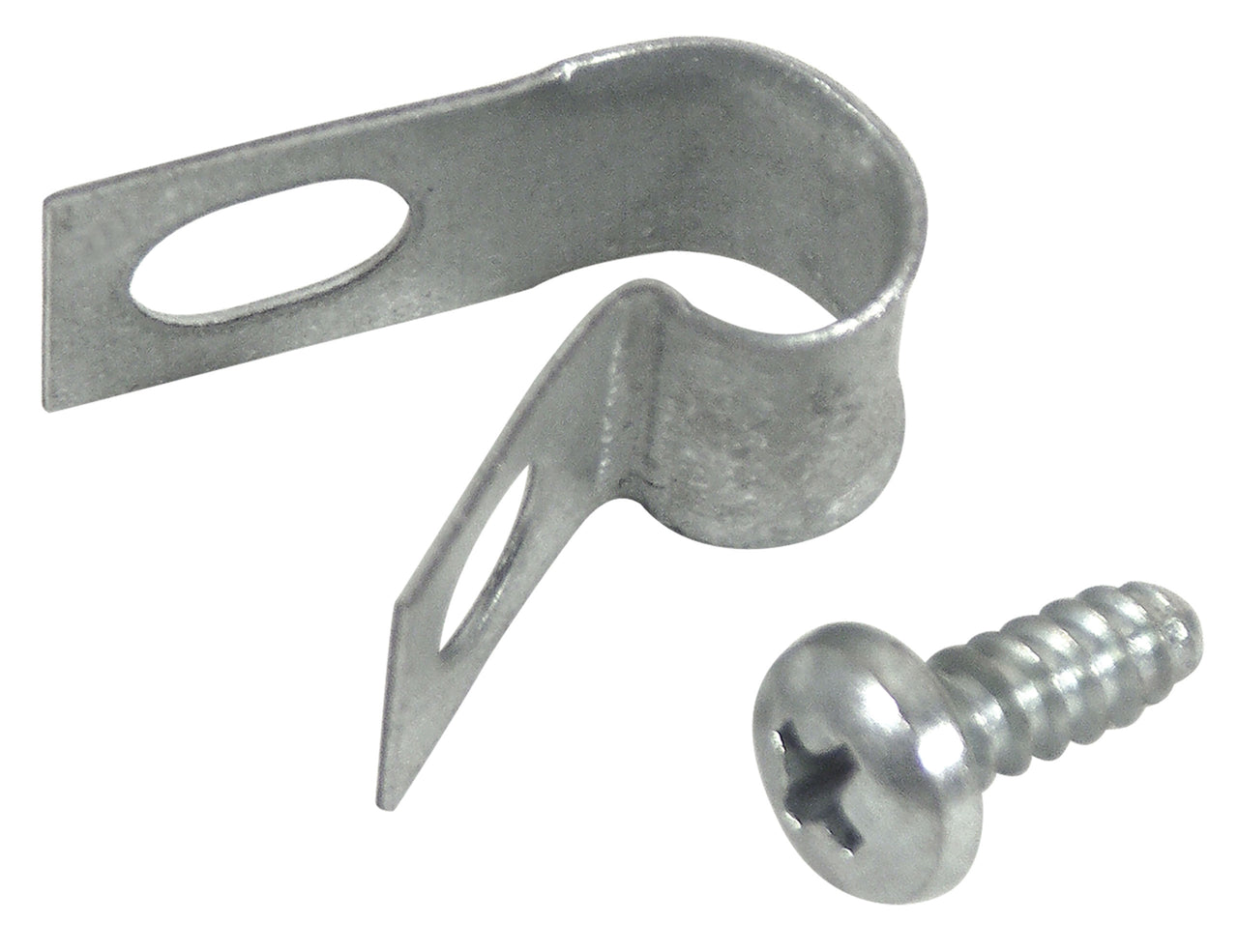1957-1962 Corvette Gas Tank Vent Hose Clip. W/Screw - CA-27677-Corvette-Store-Online