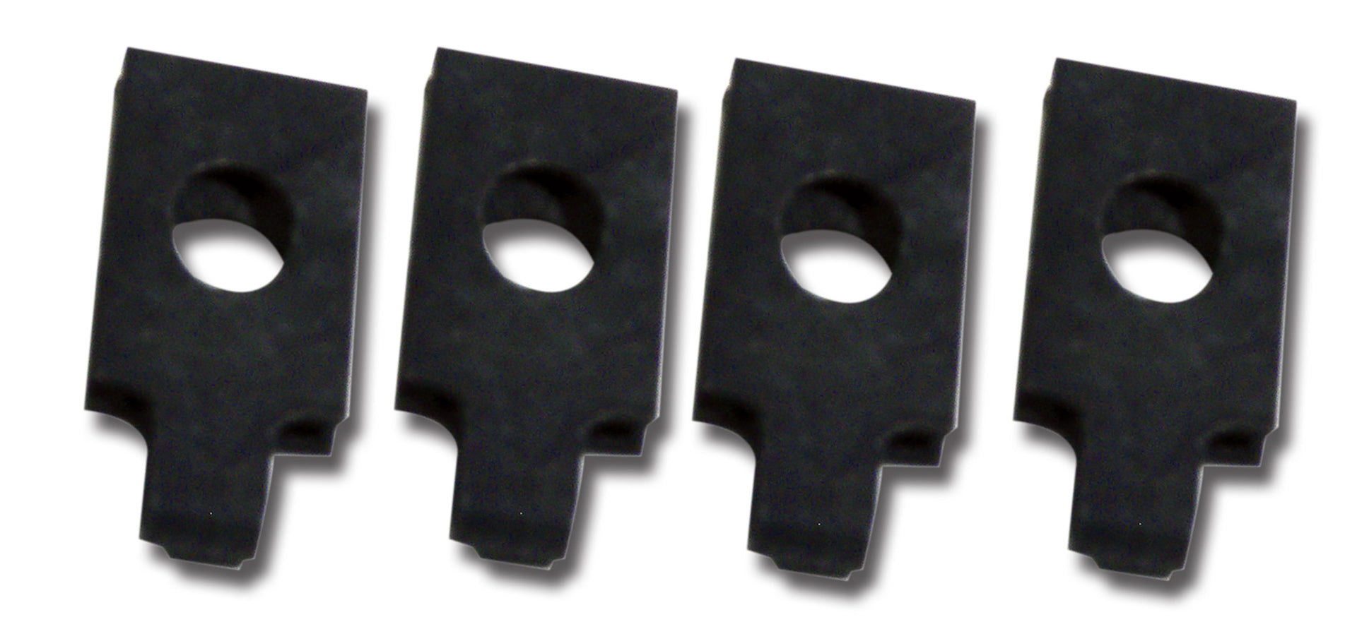 1964-1967 Corvette Shift Console U-Nuts. 4 Piece Set - CA-29905-Corvette-Store-Online