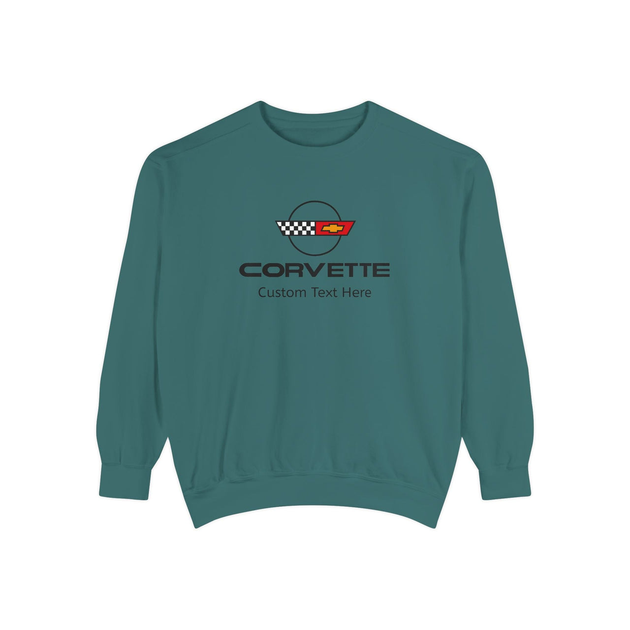 Personalized C4 Corvette Comfort Colors® Unisex Garment-Dyed Premium Sweatshirt