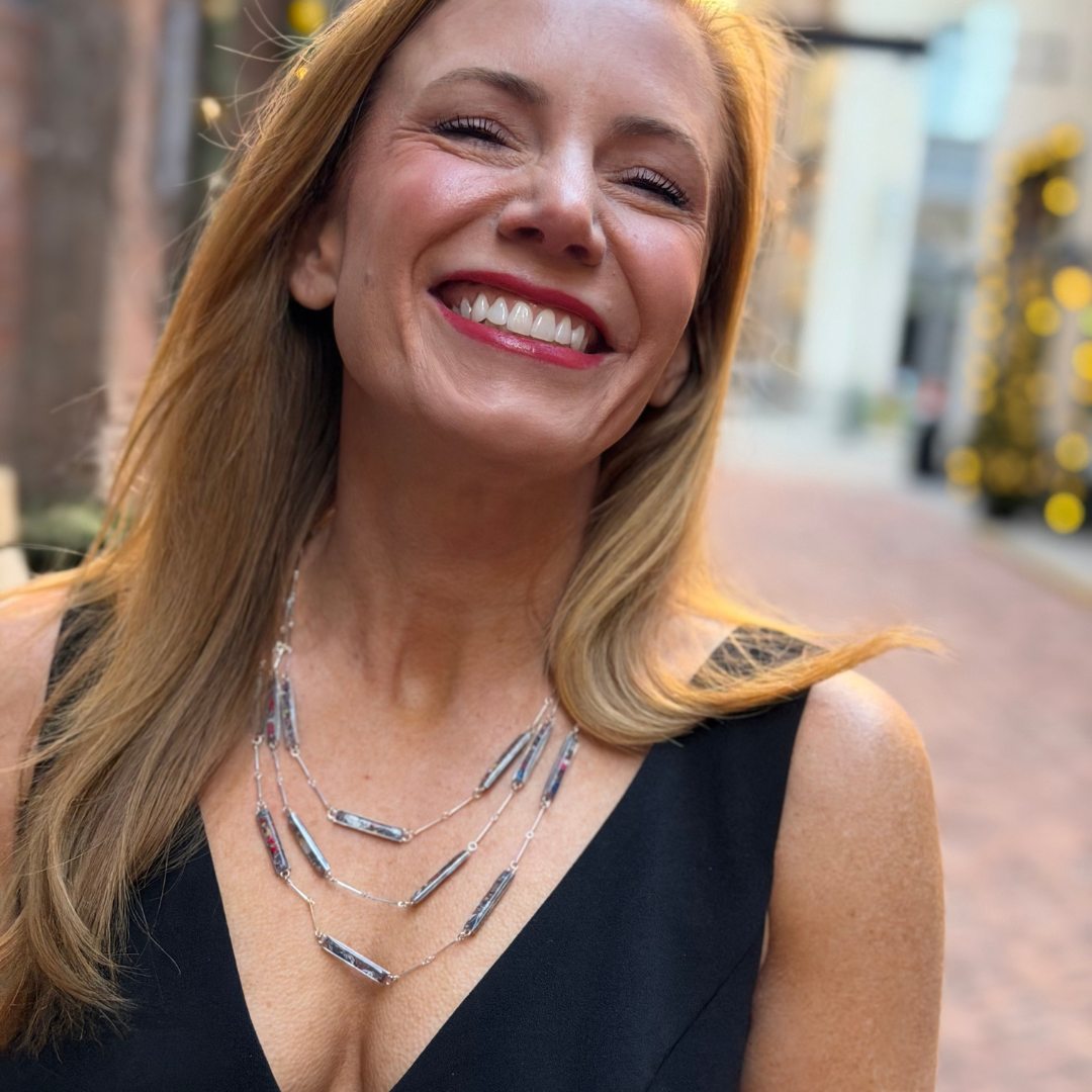 Corvette Monica Necklace | Reclaimed Bowling Green Paint