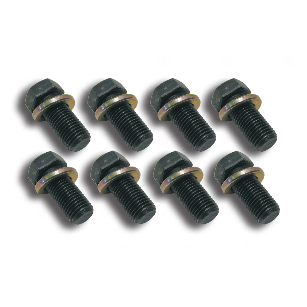 1965-1982 Corvette Brake Caliper Mount Bolts & Lockwashers 8 Piece Set - CA